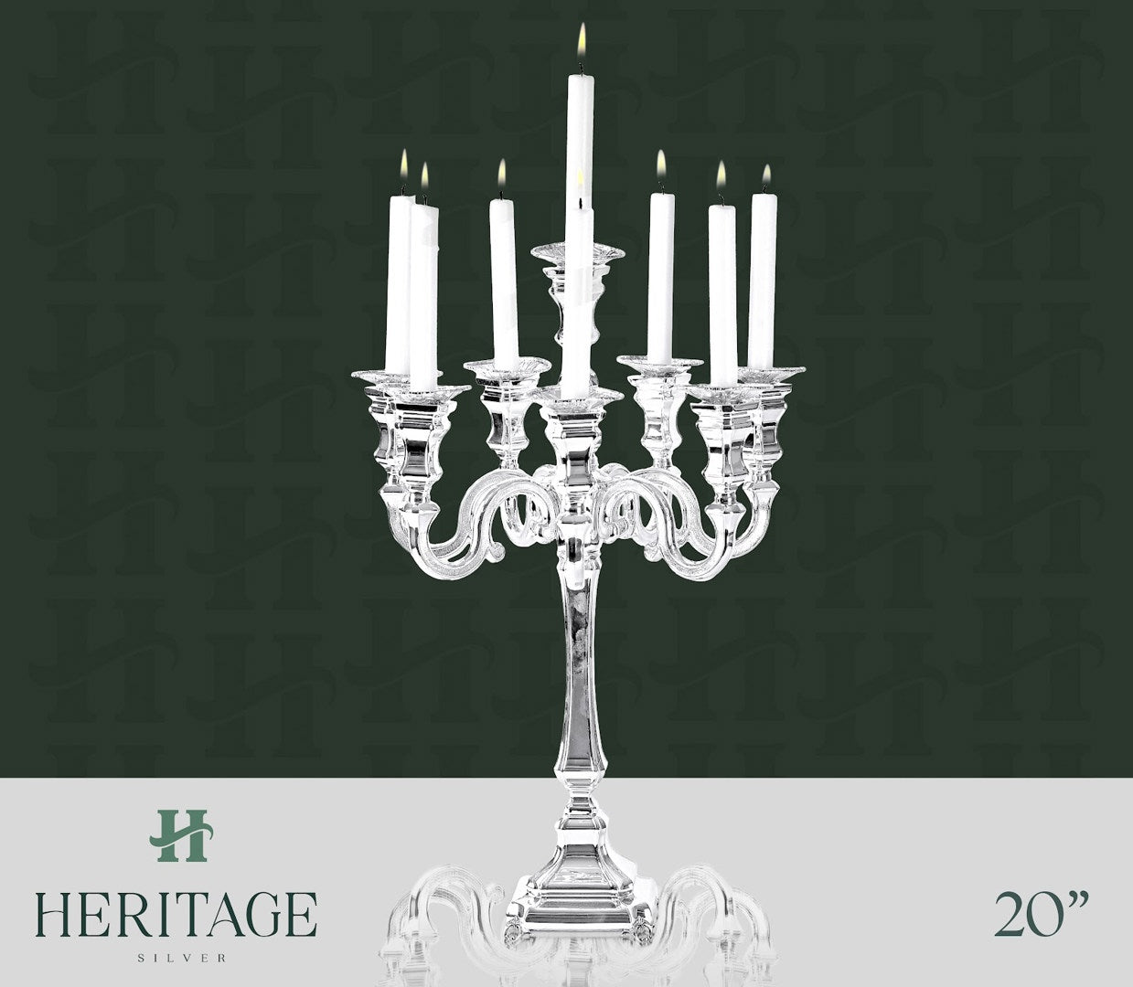 COMINO SMOOTH 8 LIGHT CANDELABRA
