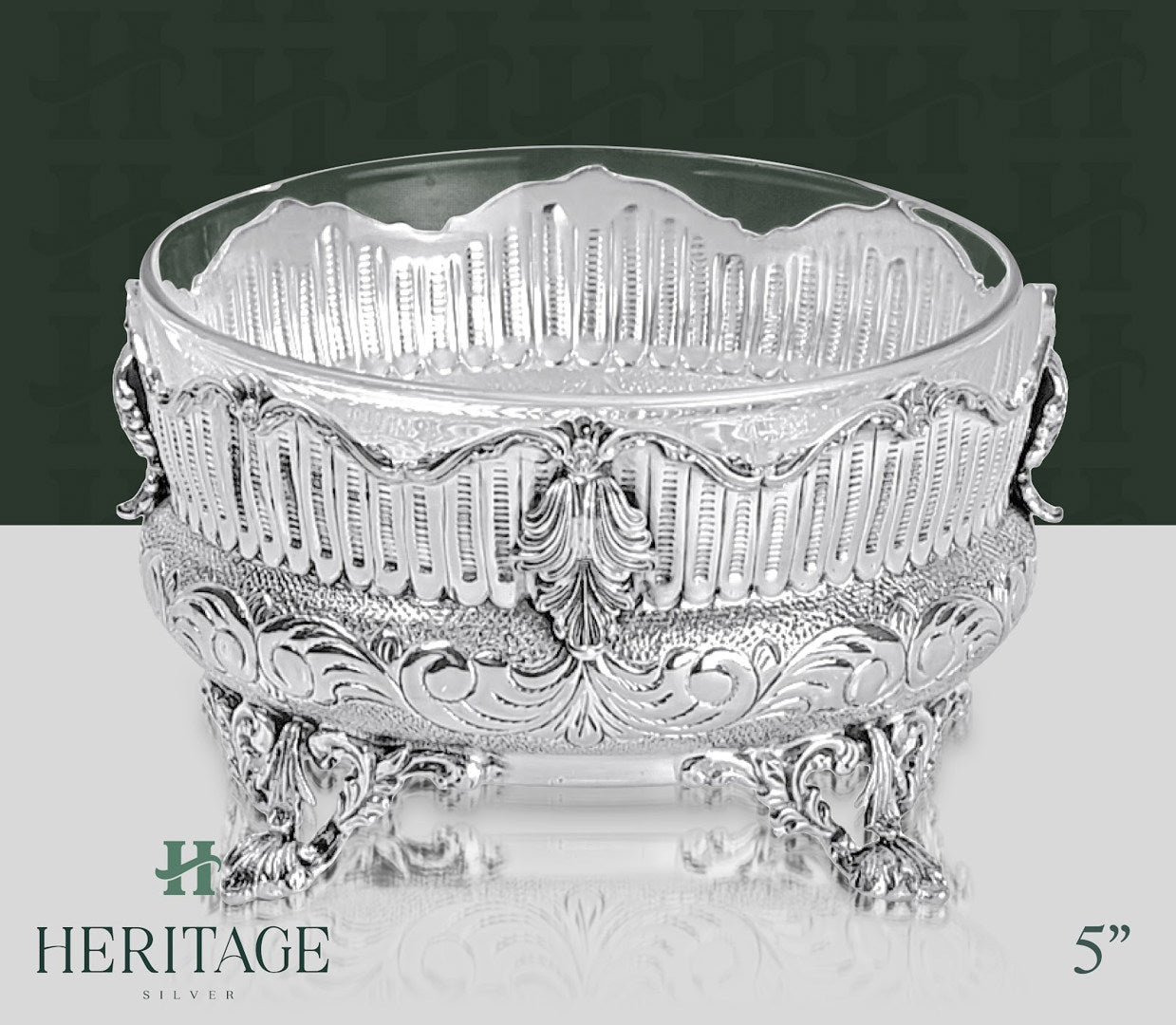 SMALL ENGRAVED DIP DISH