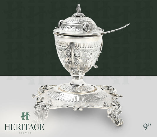 SIENA HONEY DISH WITH TRAY