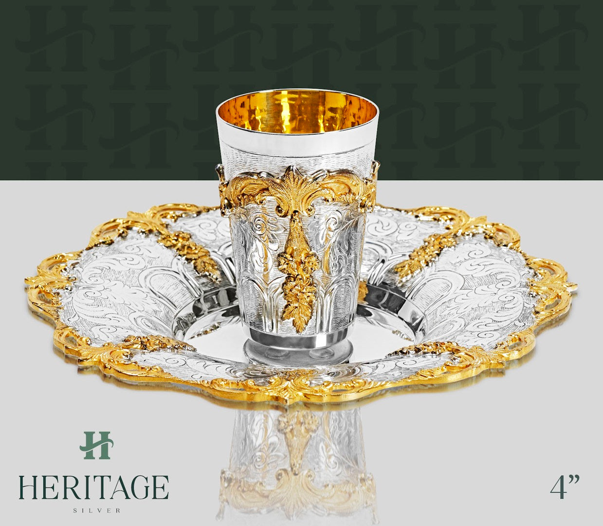 GOLD BECHER SET