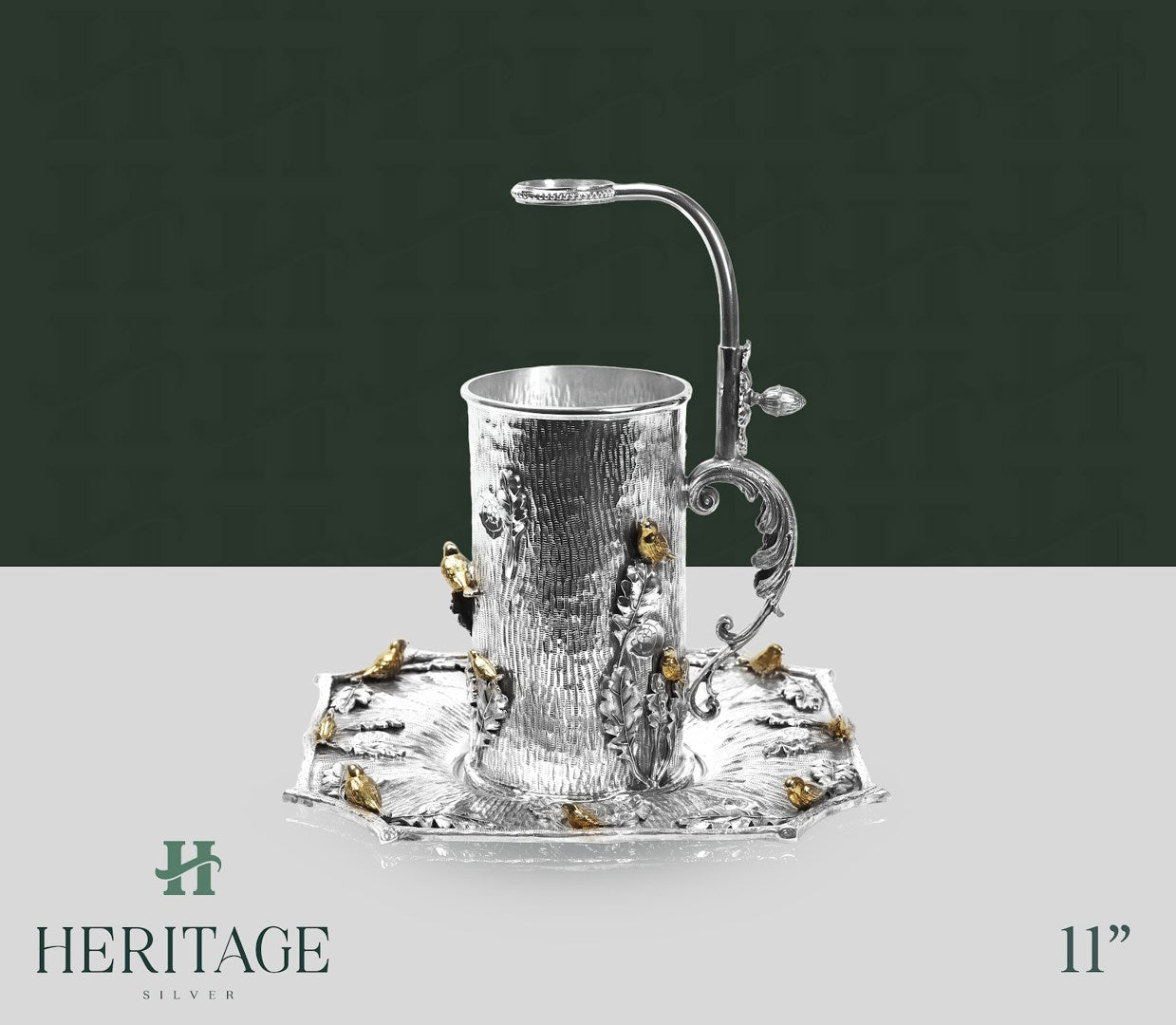 BIRD GOLD WINE HOLDER