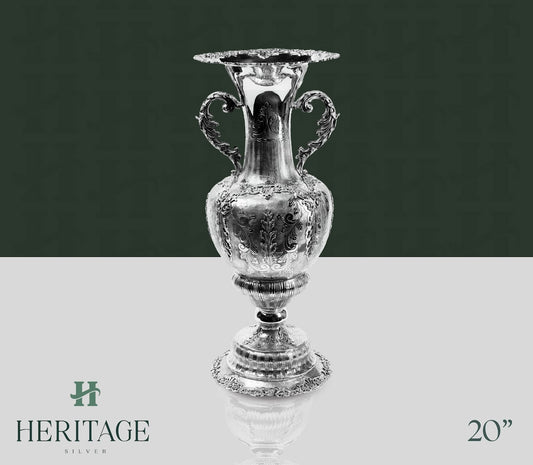 VSS1-TRNH2-52 LARGE VASE WITH HANDLE