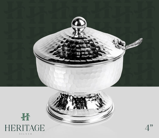 HAMMERED SMALL HONEY DISH