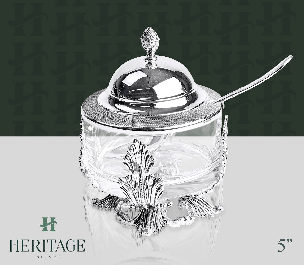 ITALY ROUND HONEY DISH
