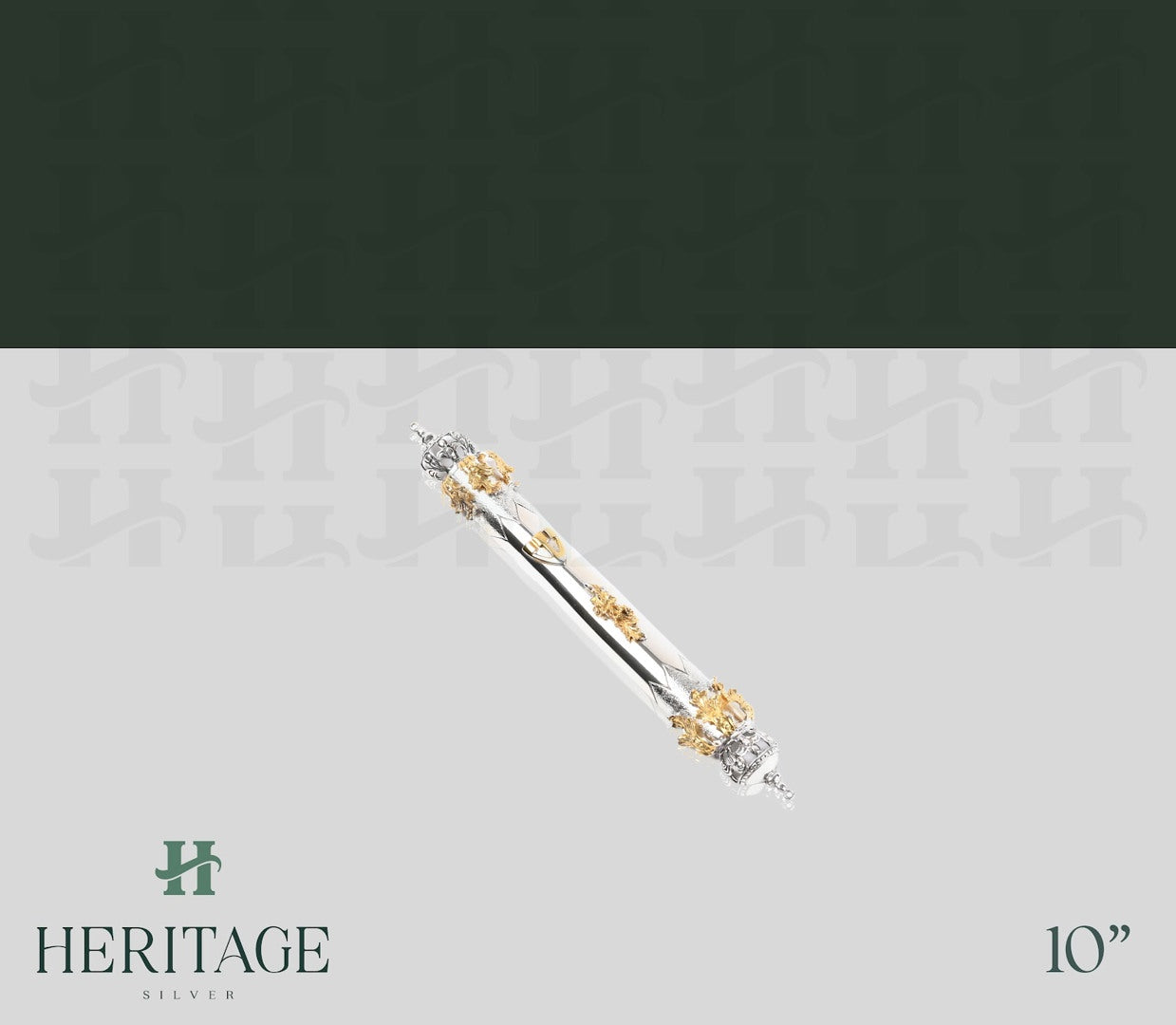 GOLD LEAF MEZUZAH HOLDER