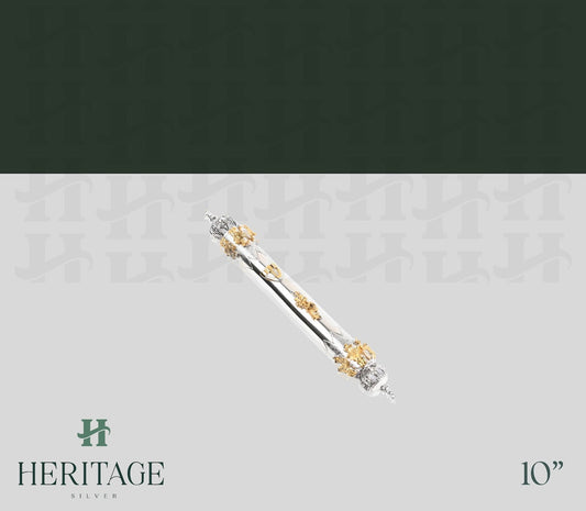 GOLD LEAF MEZUZAH HOLDER