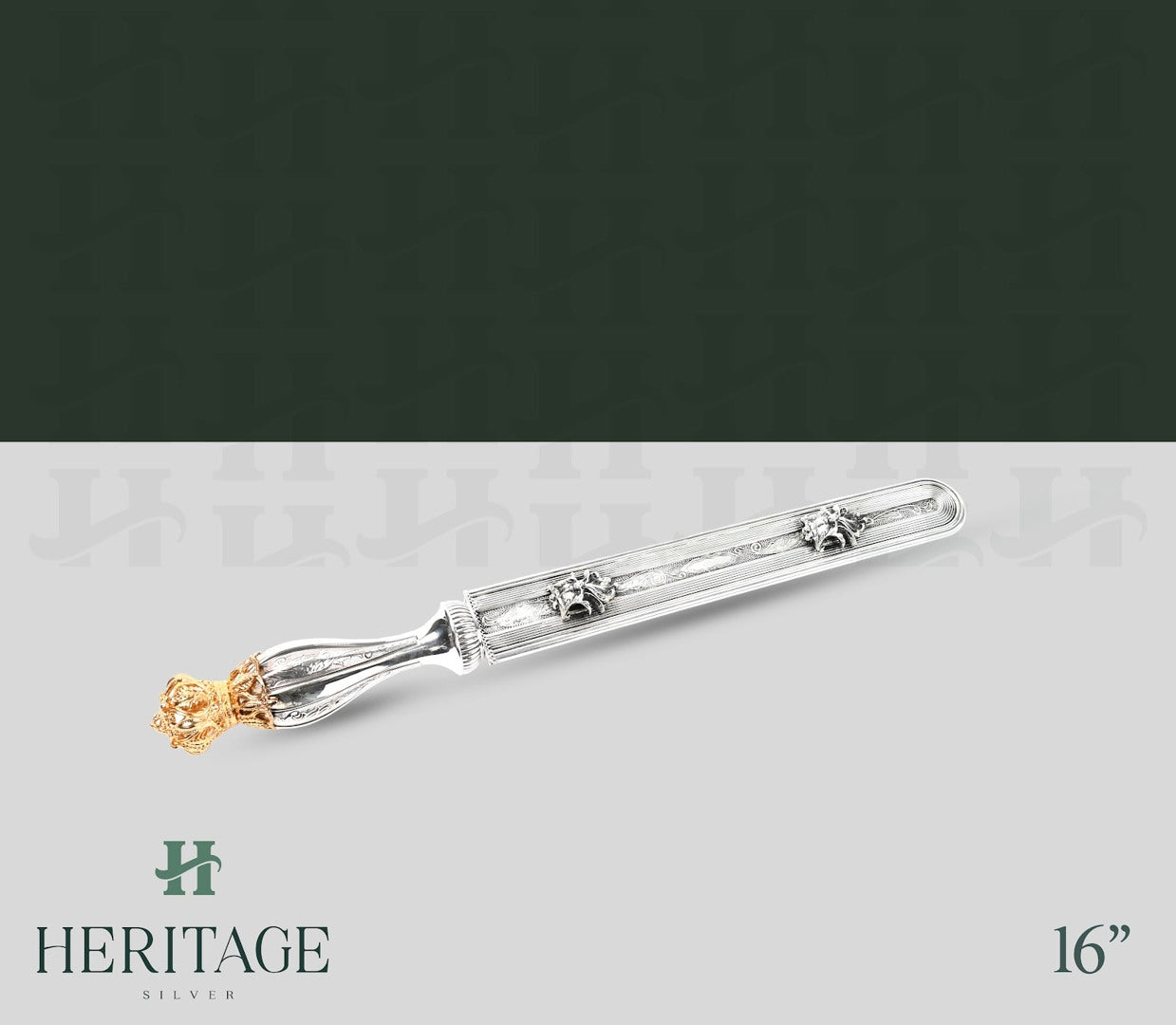 GOLD KNIFE WITH HOLDER