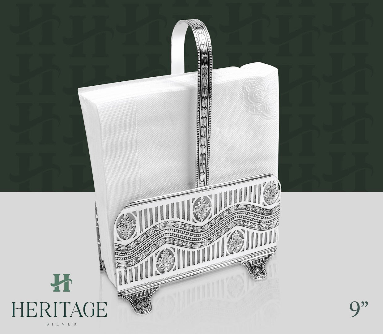 TOPAZIO GALLERY NAPKIN HOLDER WITH HANDLE