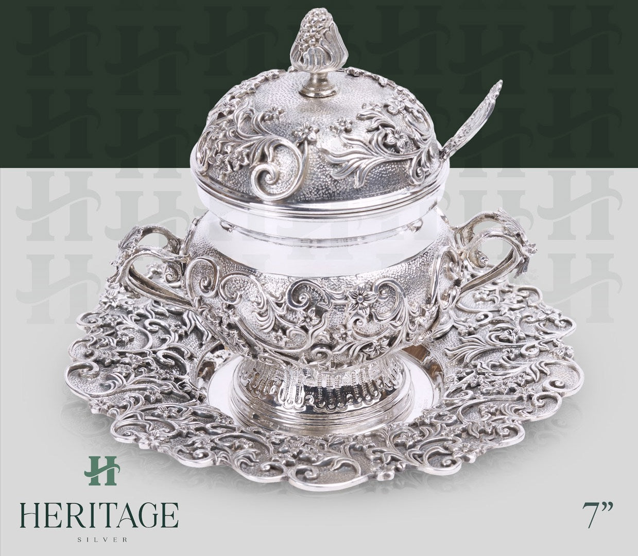 HONEY DISH WITH TRAY