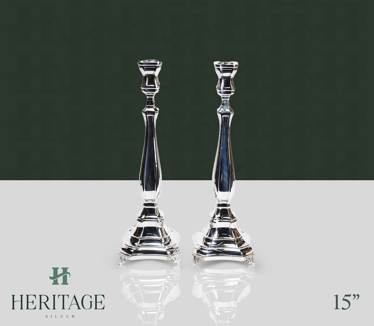 SMOOTH SQUARE CANDLESTICKS