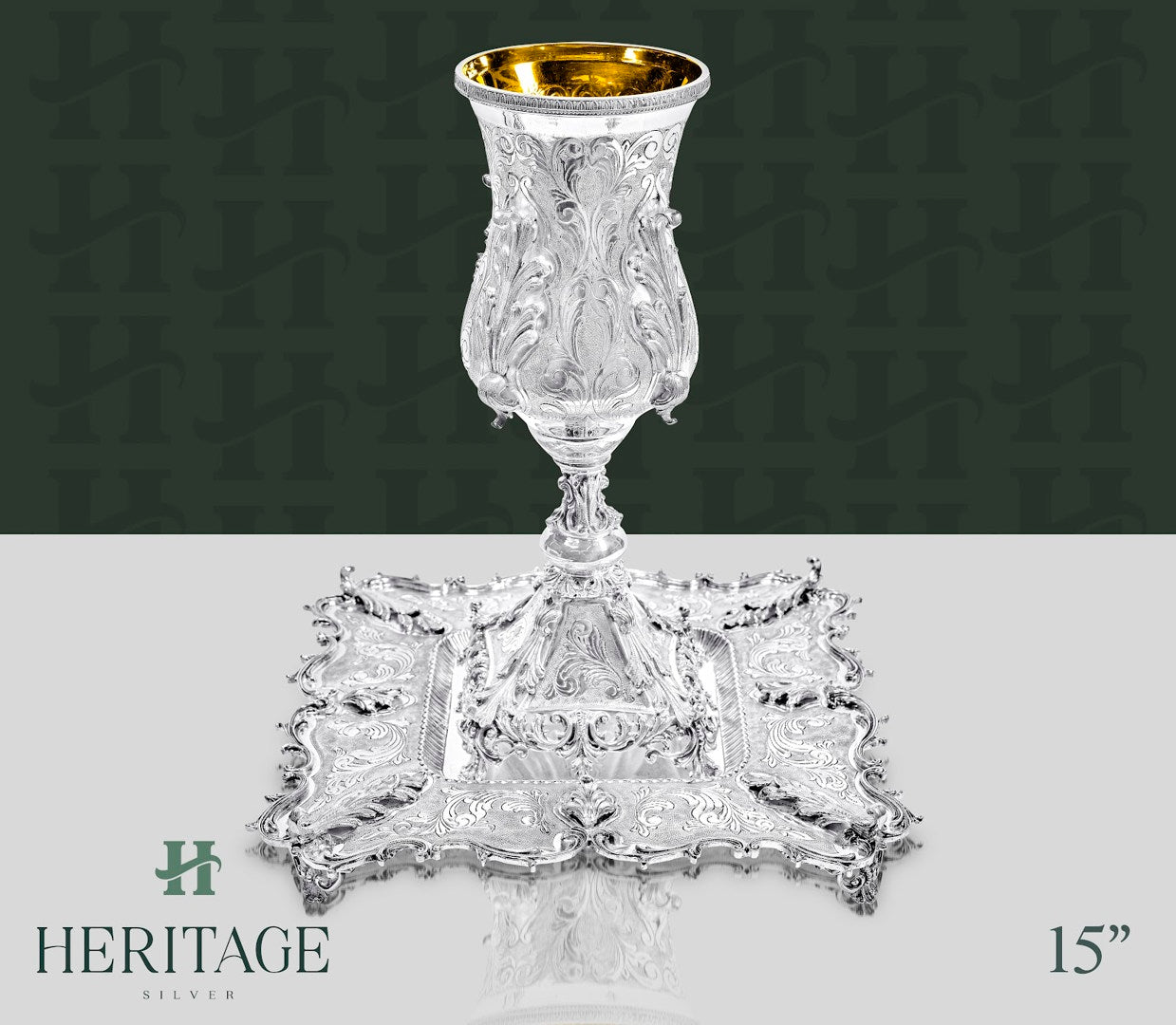 CUP ELIUE WITH TRAY