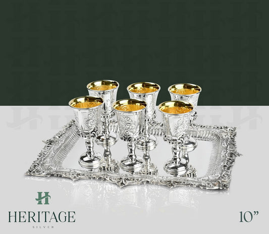 MILANESE 6 CUP WHISKY SET