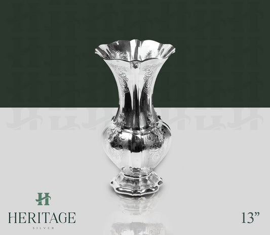 BELLAGIO DECORATED VASE WITH HANDLES