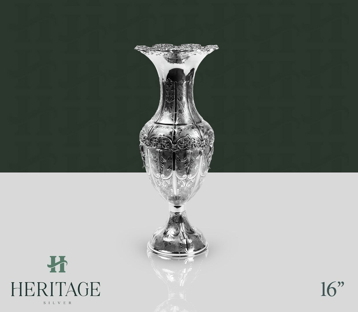 ANTIK MEDIUM VASE WITH HANDLE