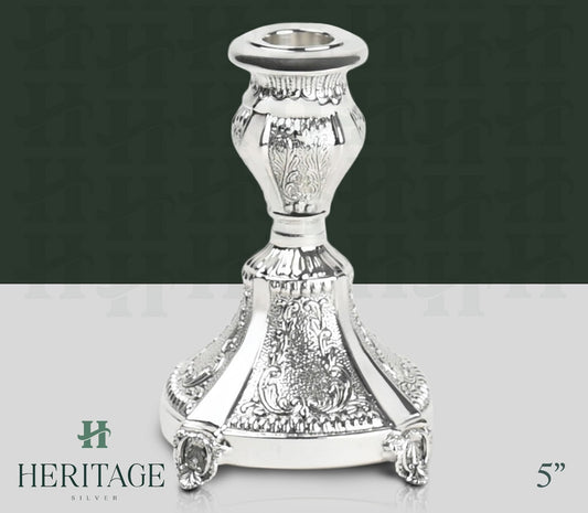 SMALL STAMPED CANDLESTICKS