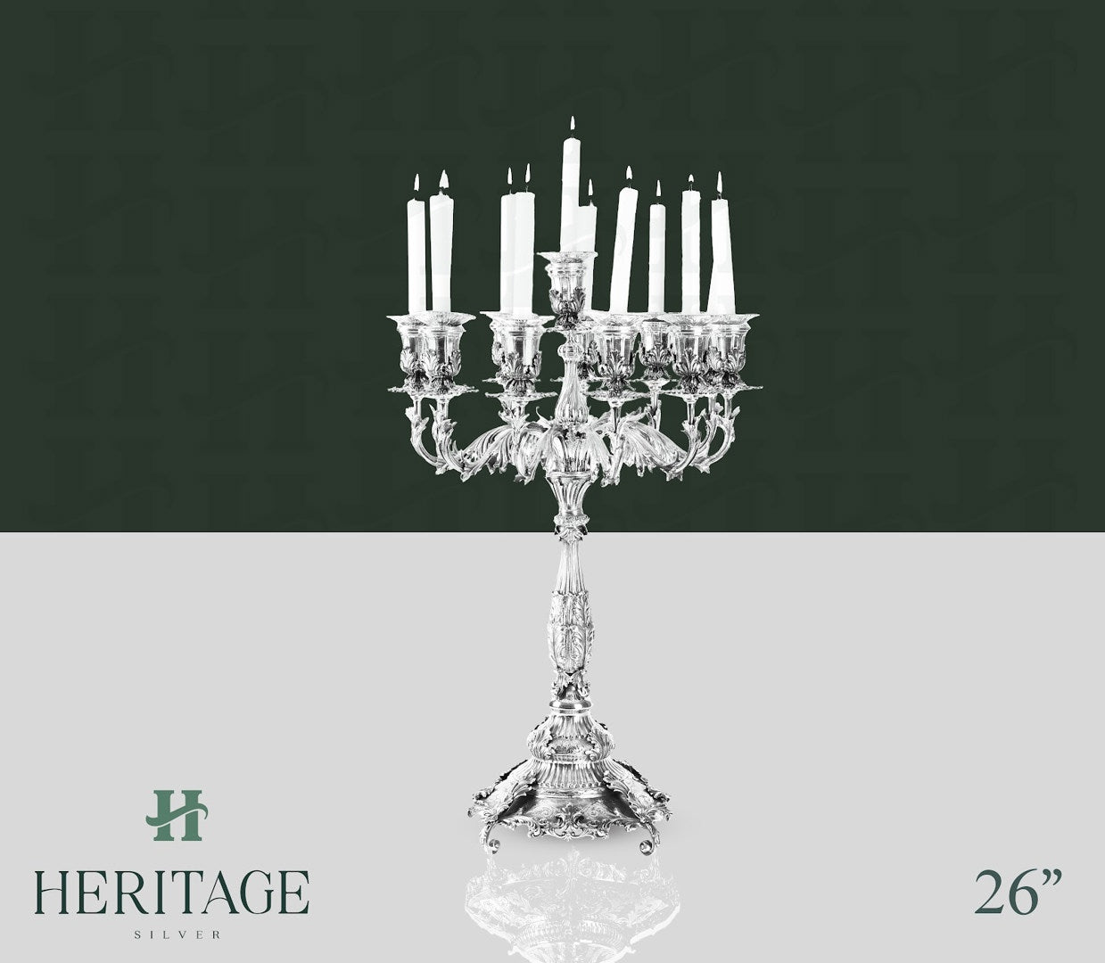 LOMBARDIA 12 LIGHT CANDELABRA