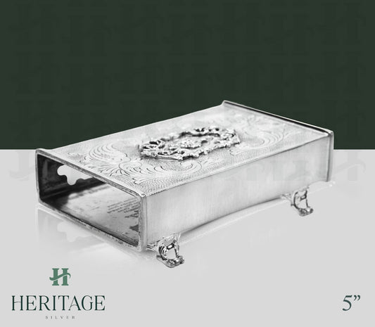 CHASED FLAT MATCH BOX ON LEGS