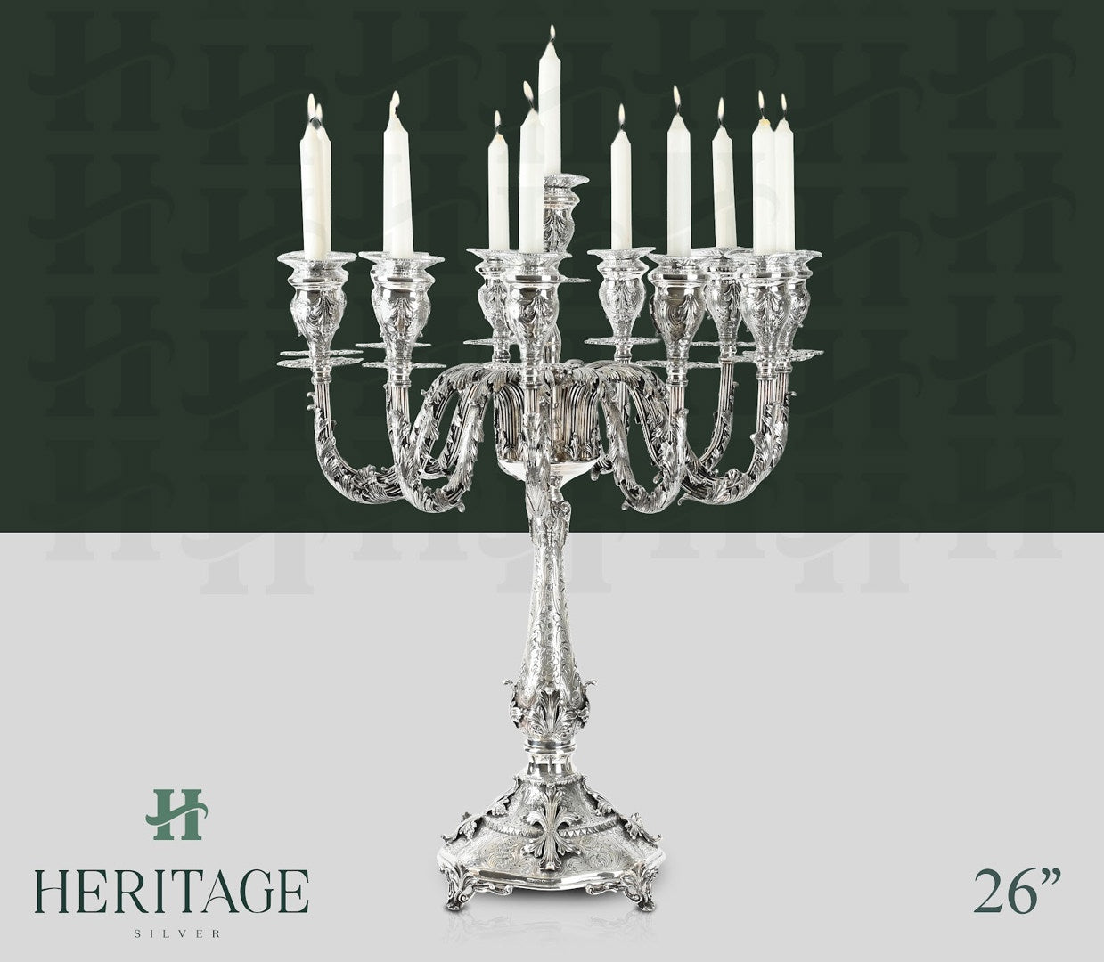 ITALY 12 LIGHT CANDELABRA