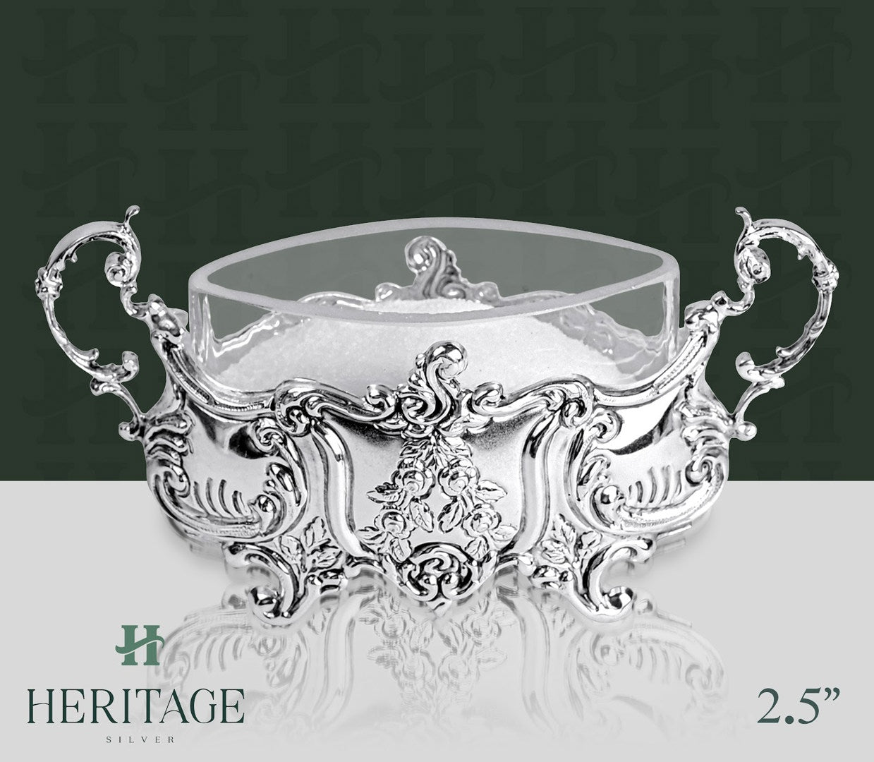 VIENNA OVAL SINGLE SALT HOLDER