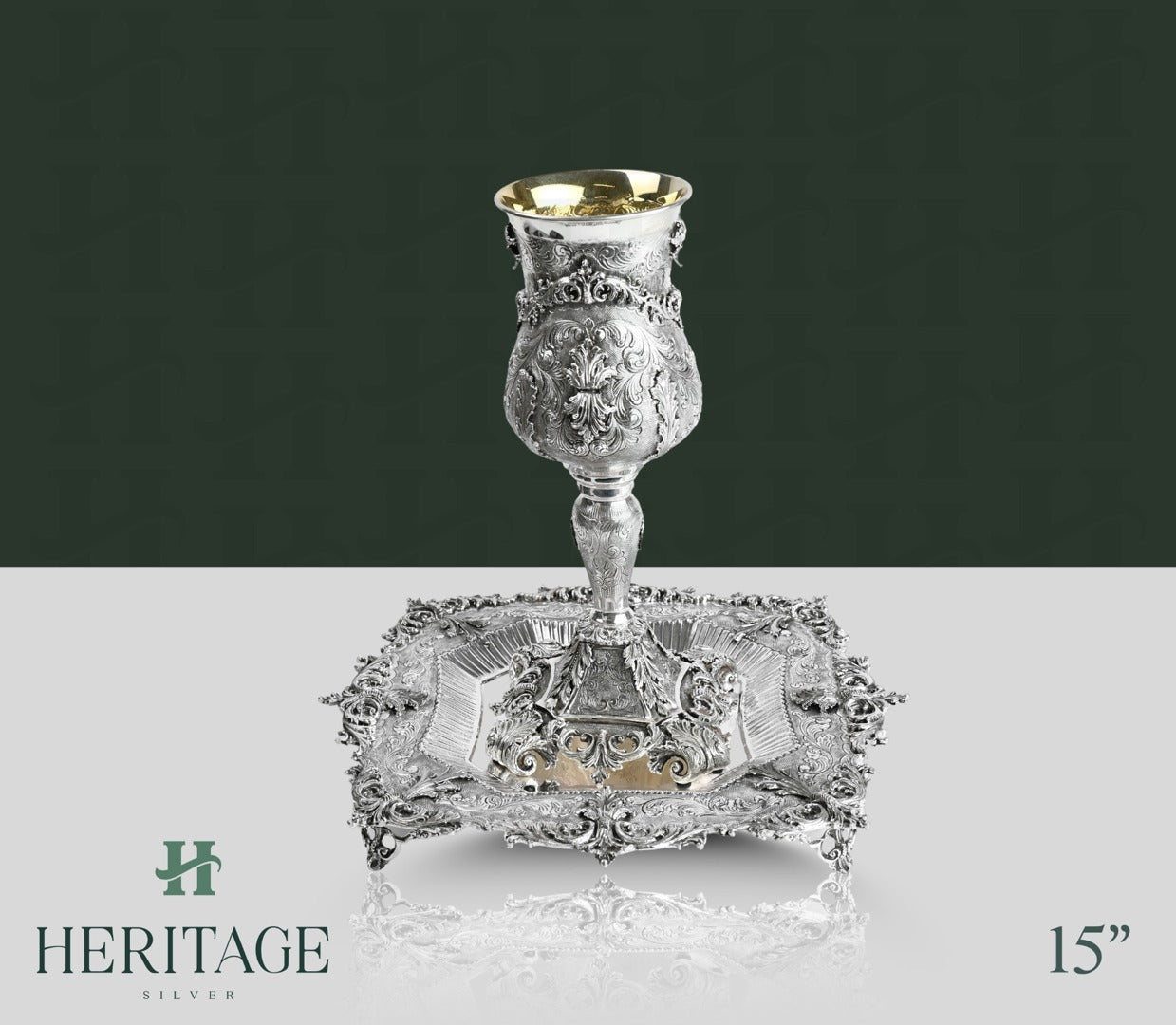 MILANESE SQUARE CUP ELIUE WITH TRAY