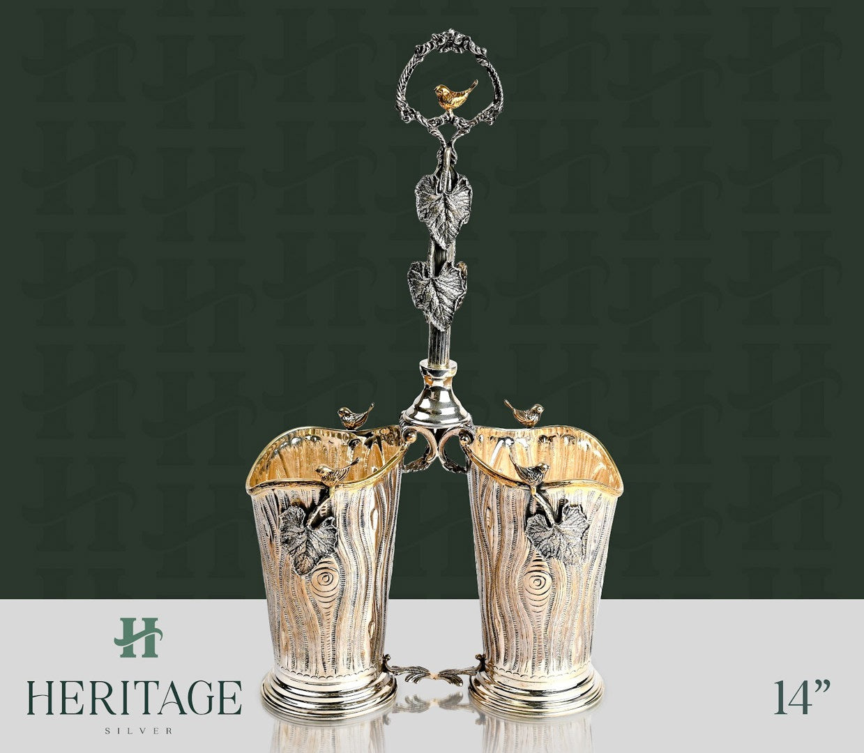 DOUBLE CUTLERY HOLDER