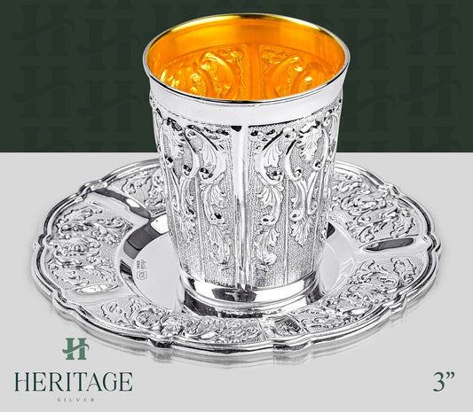 SMALL STAMPED BECHER SET