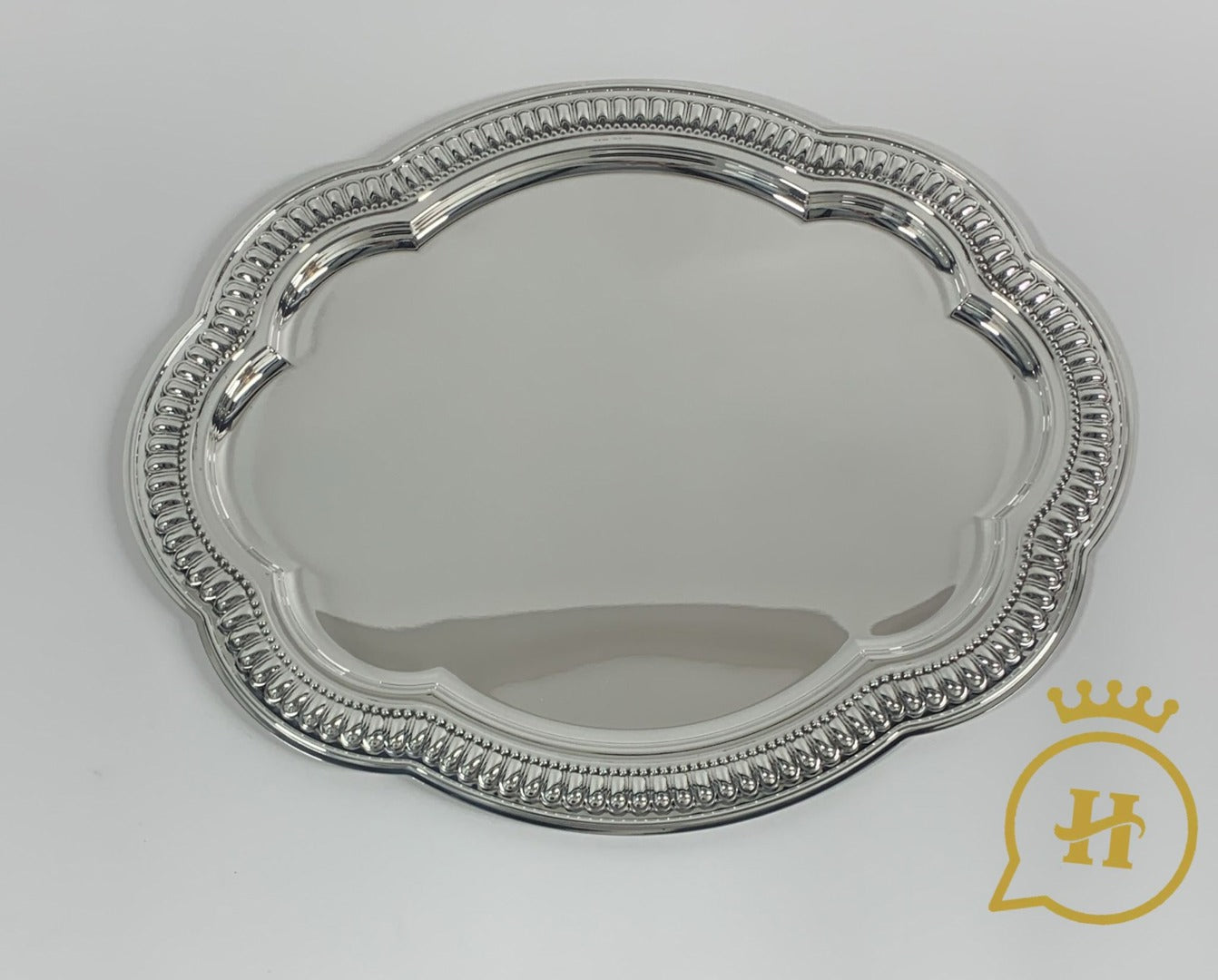 ITALY OVAL RECTANGLE CANDLESTICK TRAY