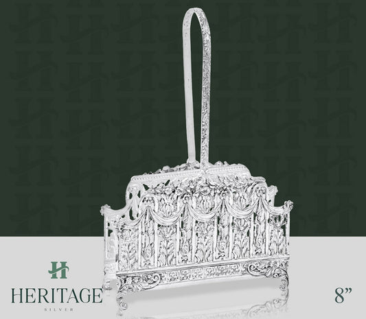 LACE NAPKIN HOLDER WITH HANDLE