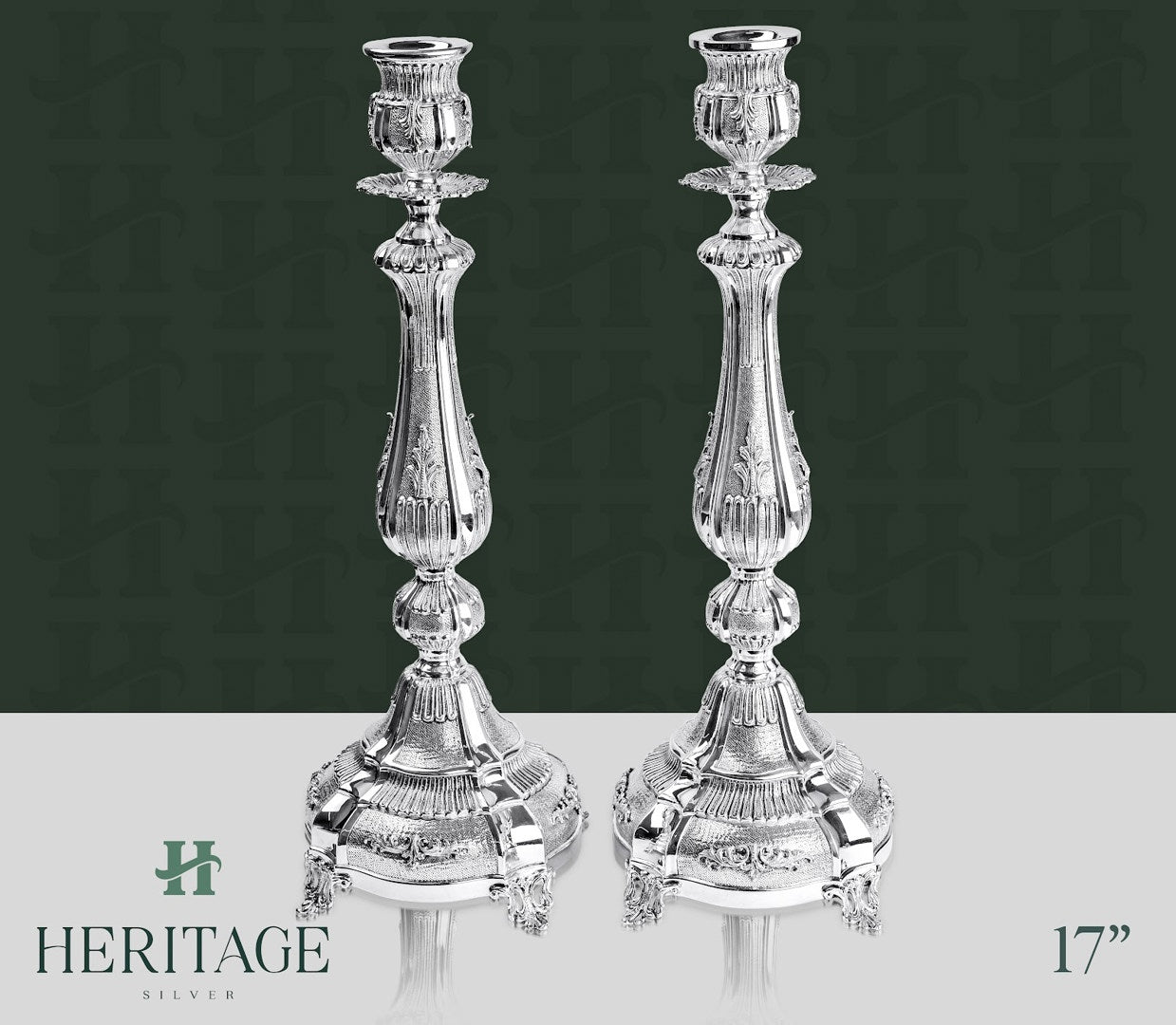 LARGE CANDLESTICKS