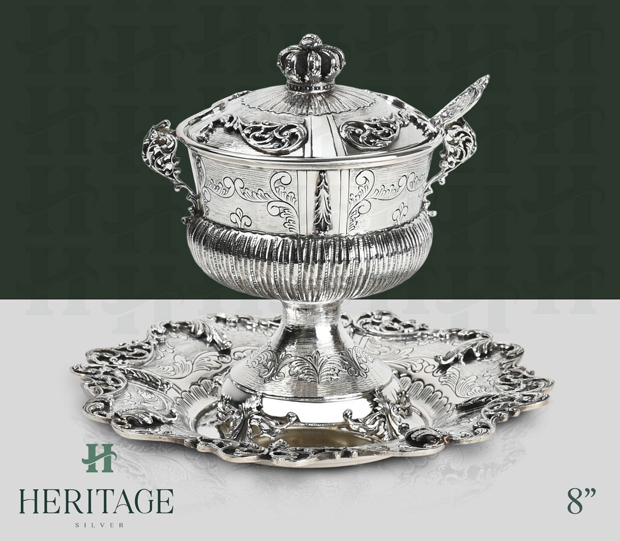 BRUNI HONEY DISH WITH TRAY