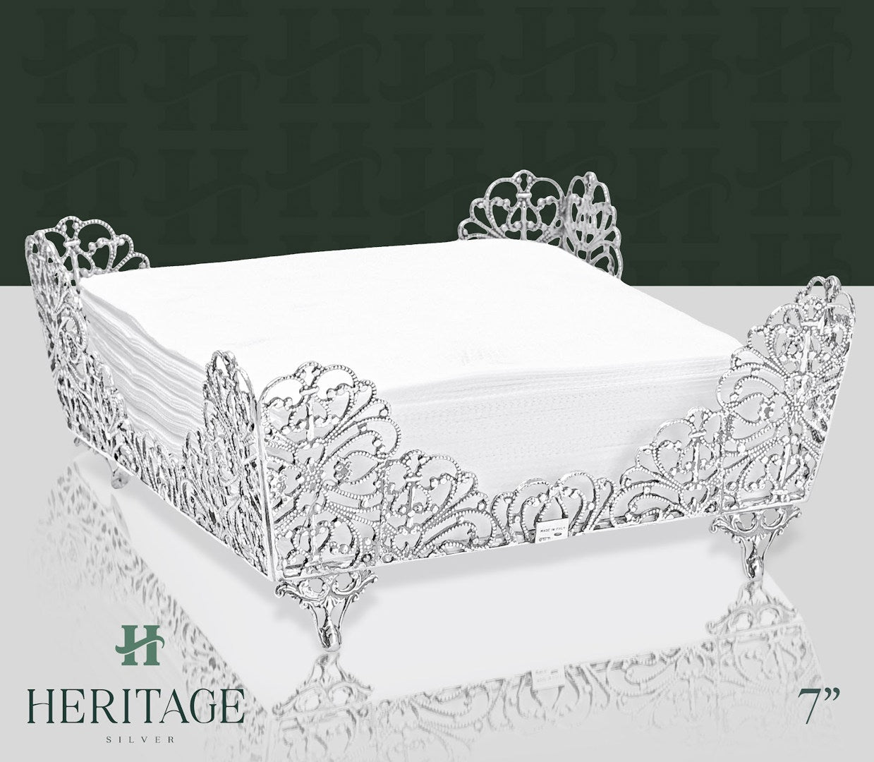 ITALY LACE SQUARE FLAT NAPKIN