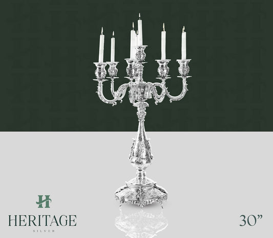 JERUSALEM 10 LIGHT CANDELABRA