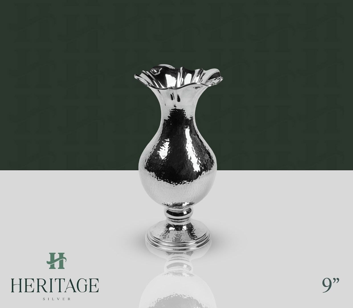 HAMMERED SMALL VASE