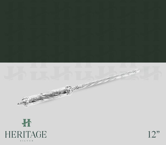 CHASED ROUND LIGHTER