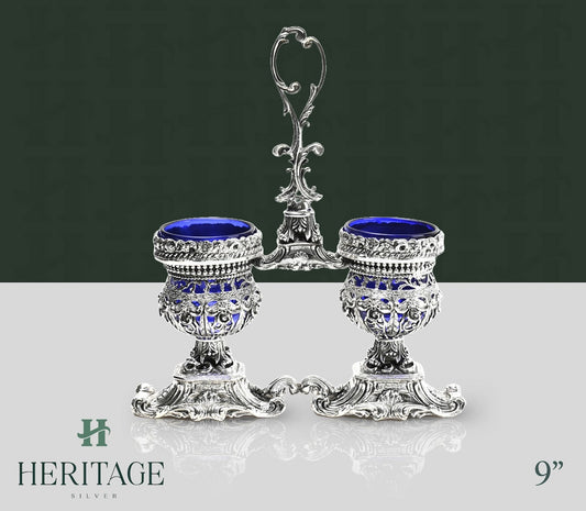 HEAVY DOUBLE SALT HOLDER