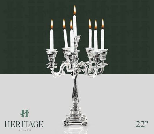 BAKIO CHASED 8 LIGHT CANDELABRA