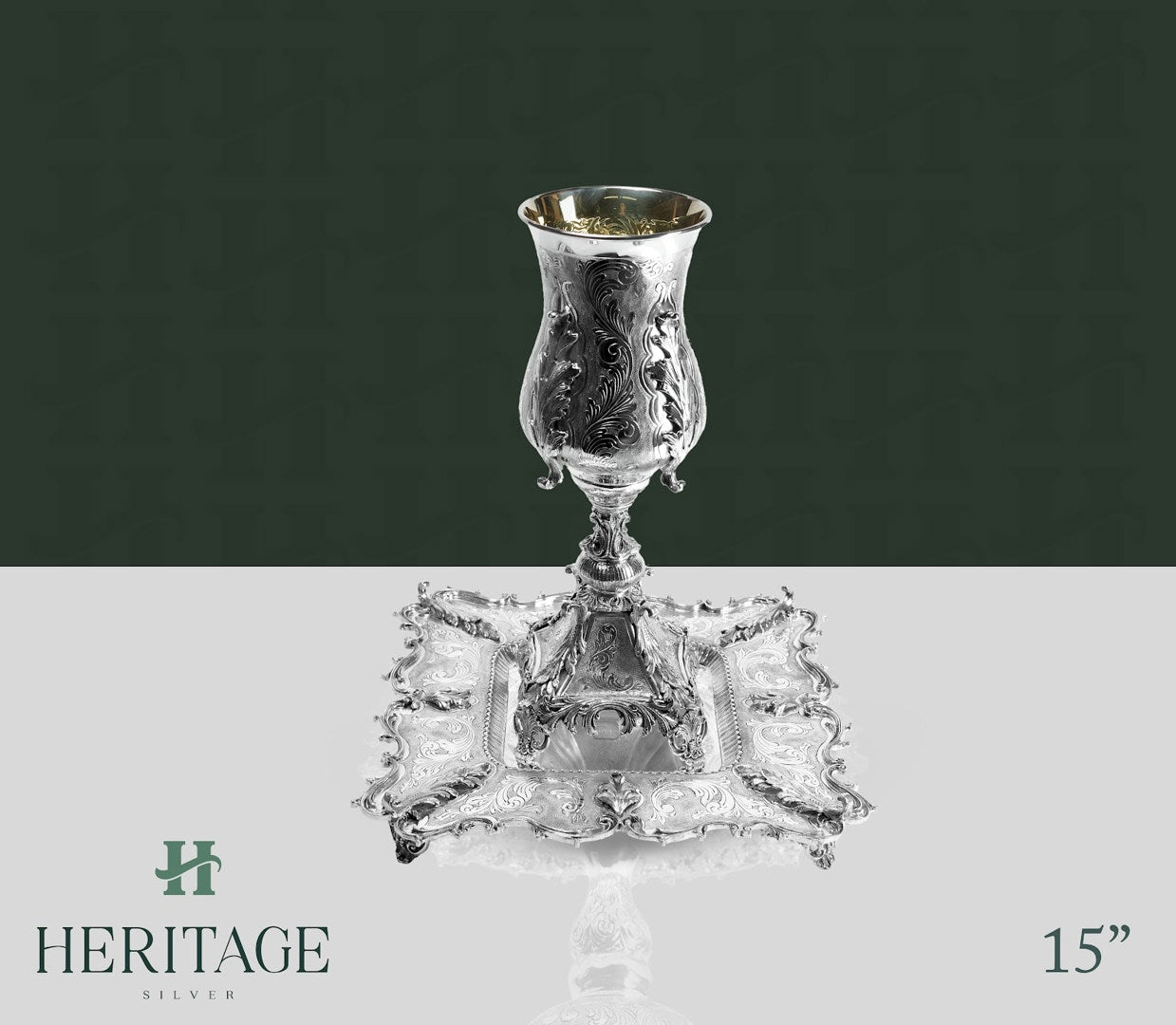 CUP ELIUE WITH SQUARE TRAY