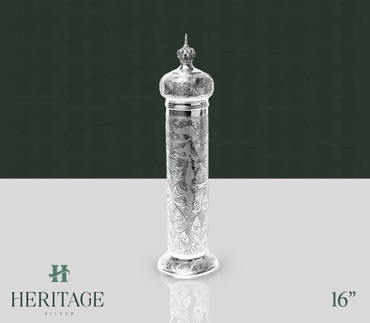 12 IN CHASED MEGILLAH HOLDER