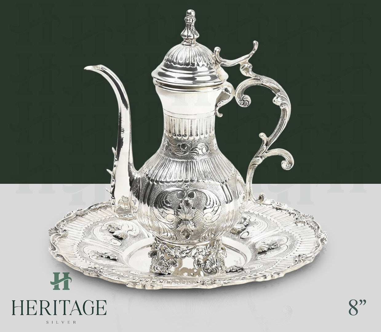 OIL PITCHER WITH TRAY