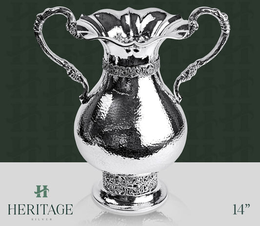 HAMMERED ITALY VASE