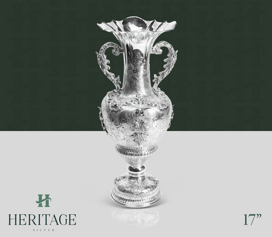 MILANESE VASE WITH HANDLE