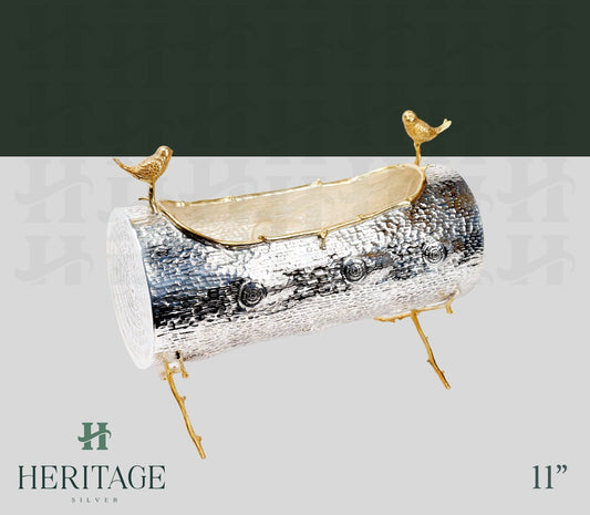 BIRD FLAT VASE ON LEGS