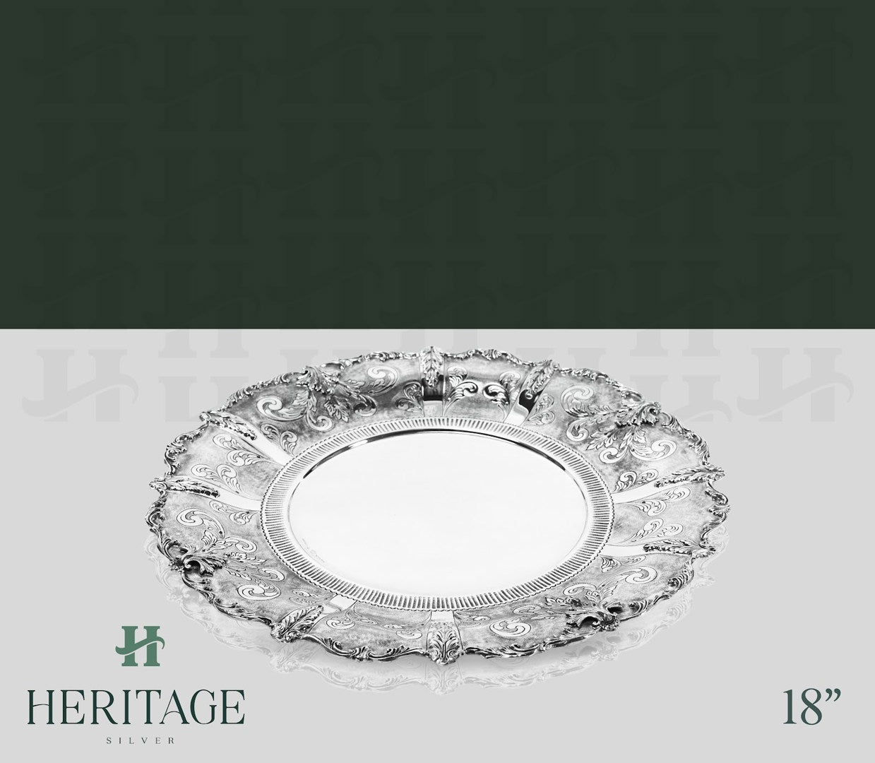 SALERNO ROUND CANDELABRA TRAY