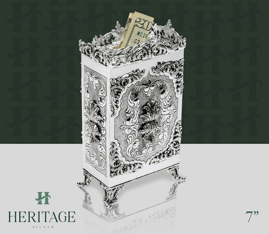 MILANESE  SMALL TZEDUKAH BOX