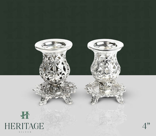 LACE MINI CANDLESTICKS