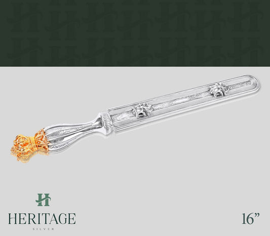 GOLD KNIFE WITH HOLDER