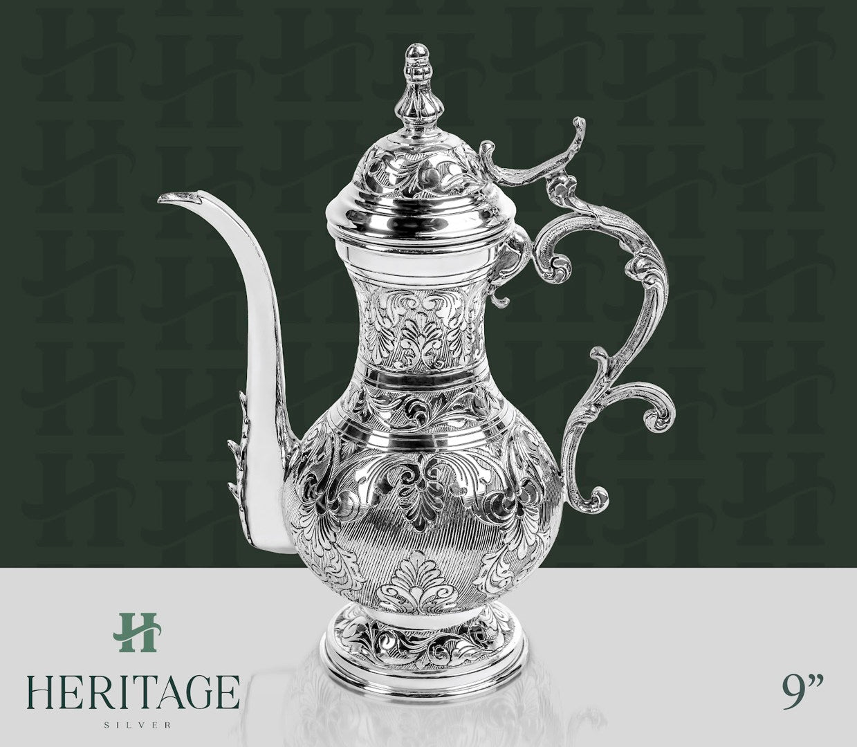 ENGRAVED OIL PITCHER