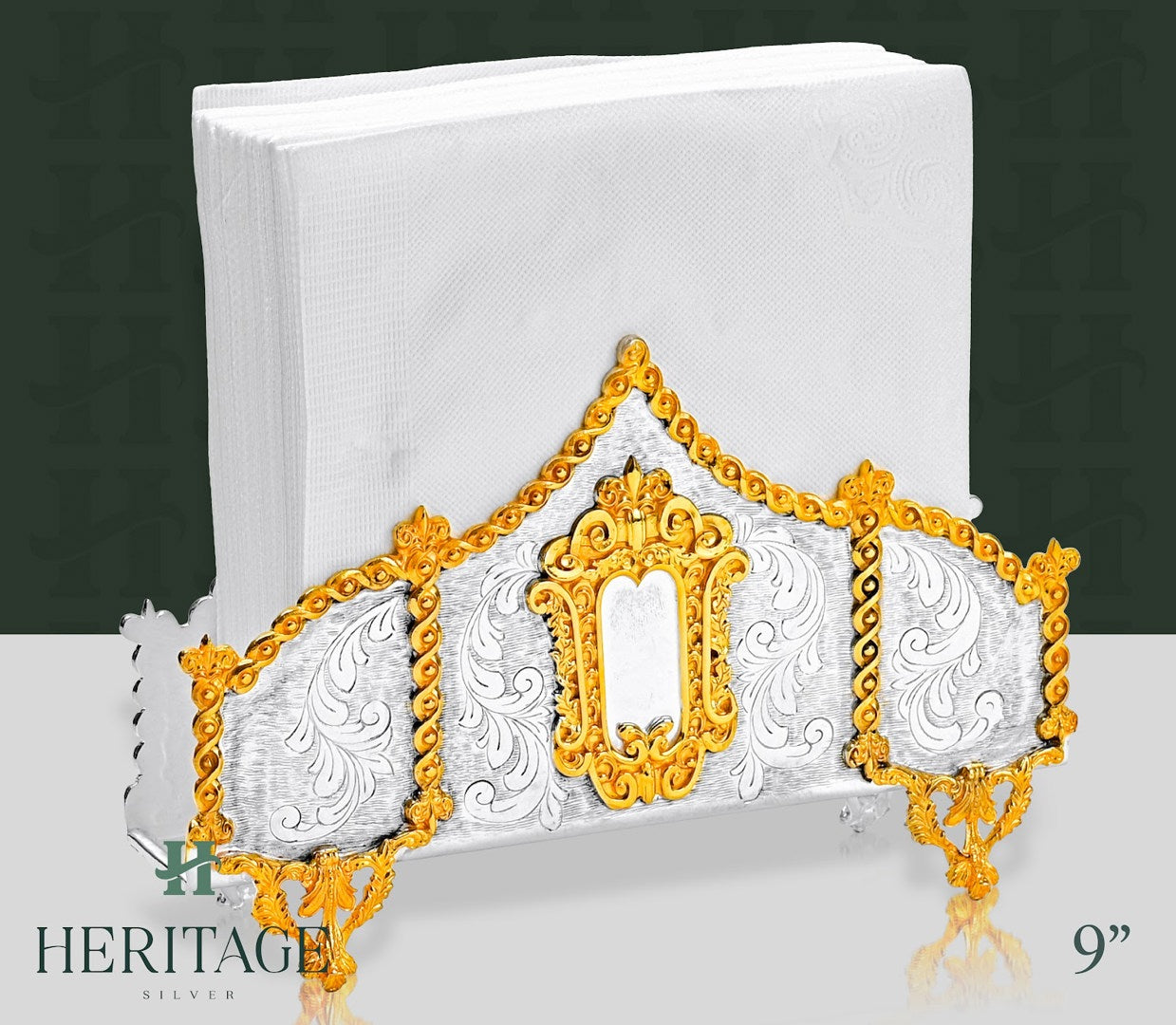 GOLD NAPKIN HOLDER