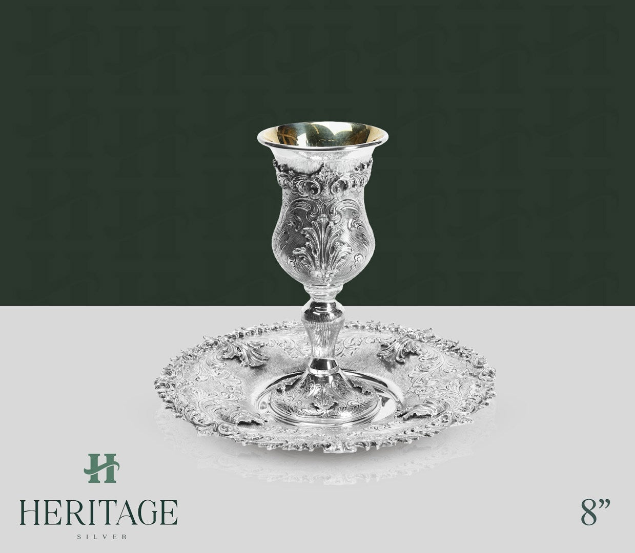 MILANESE BECHER SET ON BASE