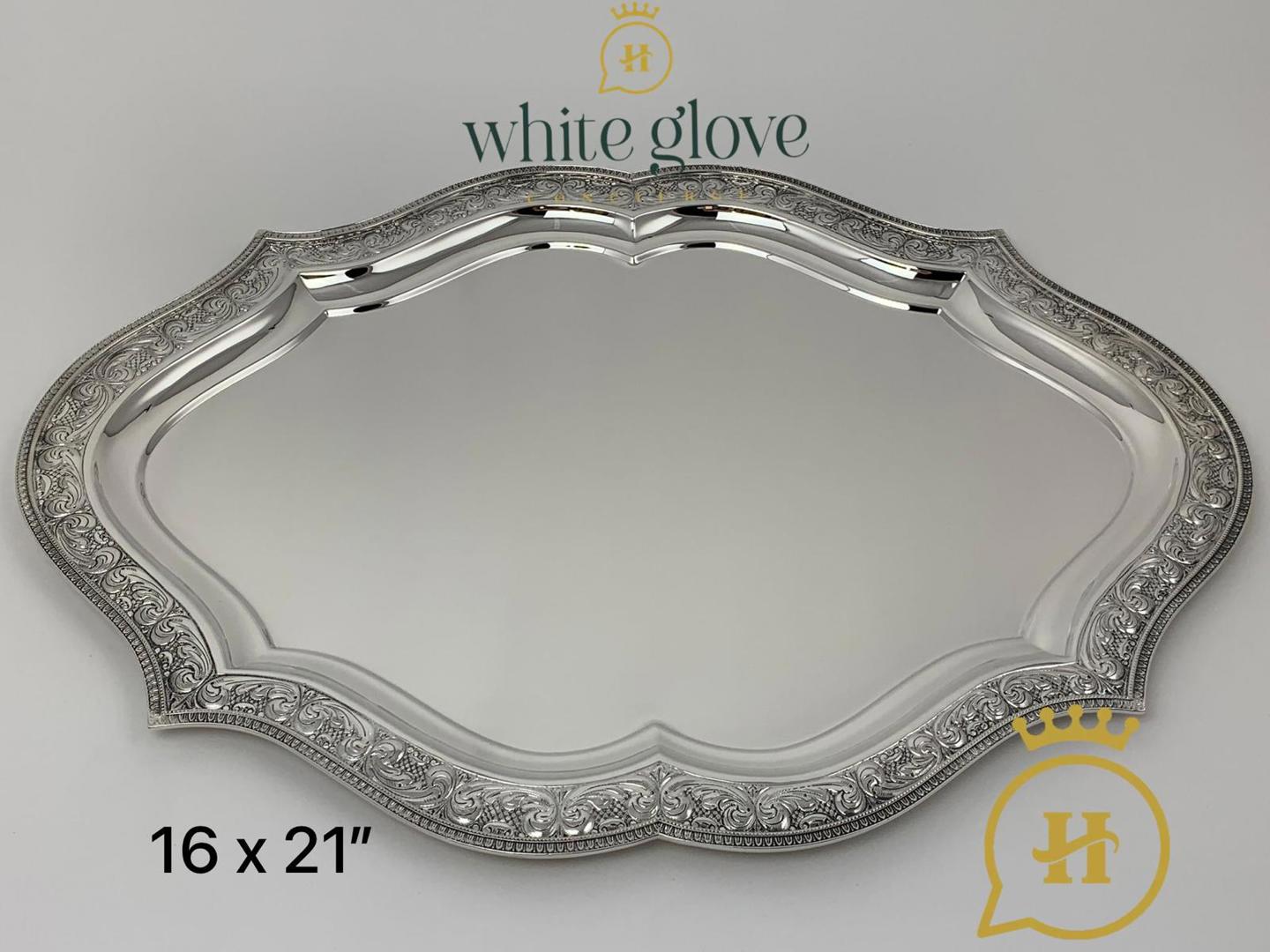 ITALY CANDLESTICK TRAY